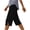 Black, variant on Dursoulink High Waist Seamless Cotton Panties for Women - Large Size Hip Lifting Briefs, Soft Breathable 3-Sided Base Layer 10 Pack for Daily Wear