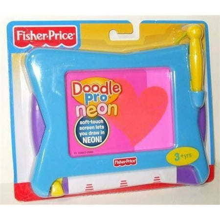 Fisher-Price Doodle Pro Neon Doodler- Blue/Purple/Pink