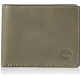 thumbnail image 1 of Billetera Timberland de piel gris con bolsillo abatible para hombre, 1 of 5