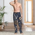 thumbnail image 2 of Balery Nautical Pantalones de pijama para hombre, pijama ultraligero, pantalón de descanso-Large, 2 of 6
