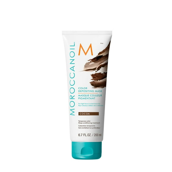 Mascarilla decolorante Moroccanoil Cocoa 200 ml para cabello castaño