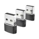 thumbnail image 1 of 3 adaptadores USB 3.1 Tipo-C a USB 2. Plug and Play, hembra a macho para transmisión de datos. Negro, 1 of 9