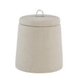 thumbnail image 2 of Linon Mccormack Storage Ottoman, Beige, 2 of 10