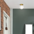 thumbnail image 6 of Design House Millbridge 5.75" Alabaster White Replacement Light Glass Globe, 6 of 6