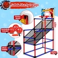 thumbnail image 4 of Set de juego de baloncesto Arcade Basytodio 63 con 3 pelotas de 3 a 12 años, 4 of 6