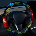 thumbnail image 2 of Apple 14.5 Inch Printing PVC Leather Car Wheel Cover Steering Wheel Cover Auto Accessories, 2 of 6