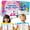 Girls, variant on Quokka Busy Book for Toddlers 3-5 – Fantasy Search and Find Activity Pad - Toddler Dry Erase Learning Workbook with Markers for Travel Quiet Time