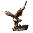 thumbnail image 1 of AMLESO Resin Figurine Crafts Gift Artwork Eagle Statue for Bookshelf Office Cabinet B, 1 of 8