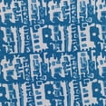 thumbnail image 3 of Baxter Mill Archive 12x12 Black Modern Framed Museum Art Print Titled - Blue Batik II, 3 of 5