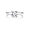 thumbnail image 1 of 2.00 Ct Solitaire Round Diamond Wedding Rings for Women Solid 14K White Gold, 1 of 4