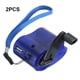 thumbnail image 3 of 2 piezas Cargador de teléfono USB con manivela Lámpara de lectura Lámpara de alimentación manual Casa Camping Equipo de emergencia Regalos al aire libre Inevent EL014582-00, 3 of 7