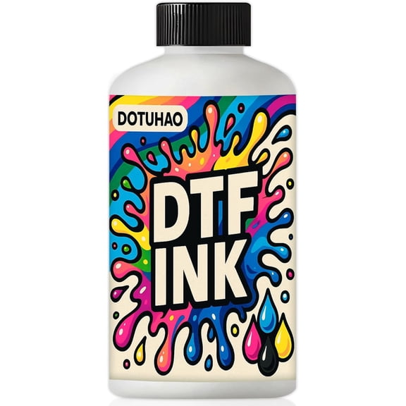DTF Ink 200ml, White DTF Printer Ink, Procolored Dtf Ink, Heat Transfer Printing Direct to Film, High Compatibility for DTF Film and ET Printers, Vibrant Color, Fast Drying & Clog-Free