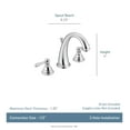 thumbnail image 2 of Kingsley Wrought Iron Two-handle Bathroom Faucet, 2 of 7
