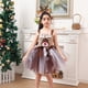 thumbnail image 2 of Disfraces de Navidad para niños europeos y americanos, disfraces de vacaciones de alce y reno, falda tutú, vestido de malla con lentejuelas, 2 of 5
