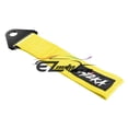thumbnail image 2 of Universal Yellow High Strength Racing Tow Strap For Front Rear Bumper Hook Car Rope Ribbon, 2 of 5