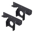 thumbnail image 4 of HEATSHAKING 2Pcs Black Metal Replacement Pergola Brackets with Easy Installation for Outdoor Use, 4 of 8