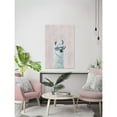 thumbnail image 2 of Posh Llama II Canvas Wall Art, 2 of 6