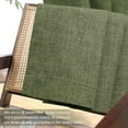 thumbnail image 5 of DriftAway 100% Blackout Linen Curtains for Bedroom 84 Inches Long Farmhouse Thermal Insulated 3 Inch Rod Pocket Back Tab Full Light Blocking 2 Panels for Living Room Nursery, 5 of 5