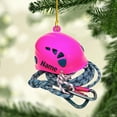 thumbnail image 6 of HomeDesign Personalized Rock Climbing Ornaments Custom Climbing Ornament Rock Climber Ornament, Mountain Climbing Bag, Climber Gift Bouldering Gifts Ornament Christmas Hanging Ornament (CL 2) (Red), 6 of 9
