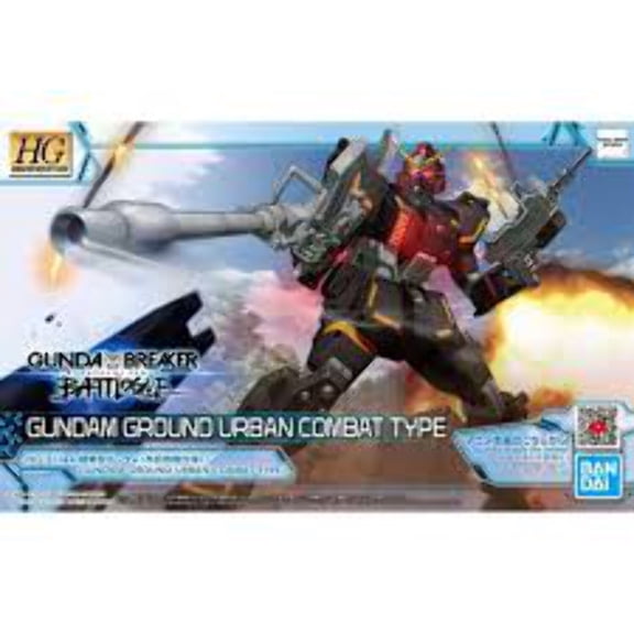 HG Gundam Breaker Battlogue #007 Gundam Ground Urban Combat Type 1/144