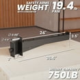 thumbnail image 3 of Synergee Safety Arms for 3x3 Power and Squat Racks, Fits Racks with 1" and 5/8" Holes. Rack-Mounted Safety Arm Attachment for Spotting, Bench Press, and Squats., 3 of 6