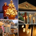 thumbnail image 4 of CHL-C7 LED Night Light Bulbs, 0.6Watt Equivalent to 7W, E12 Candelabra Small Base, Edison LED Light Bulbs, 2200K Warm White, Clear Plastic, Outdoor String Lights, 6 Pack, Non-Dimmable, 4 of 4