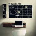 thumbnail image 5 of Big Clearance! Dry Erase Chalkboard Calendar -Vinyl Removable Planner Wall Stickers - Large Reusable Month Calendar Board for Kitchen Fridge, 5 of 6