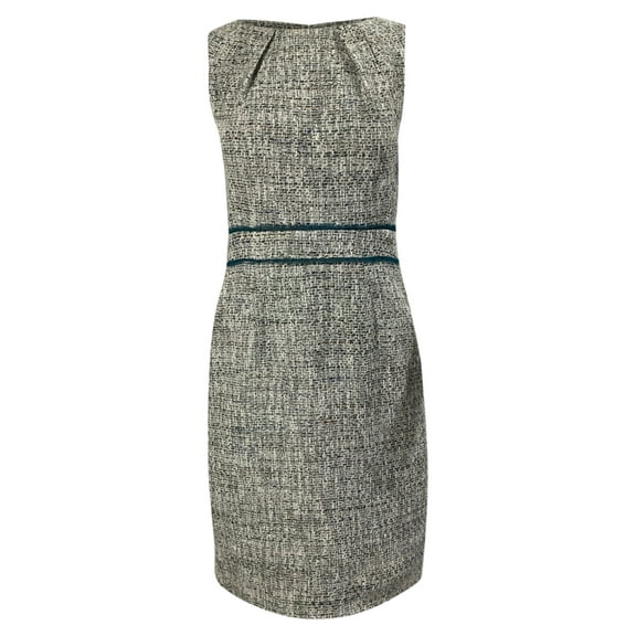 Jason Wu Sleeveless Tweed Mini Dress in Grey Cotton