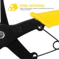 thumbnail image 2 of WHAMVOX 1Pcs Yellow Steel Circlip Plier for Spring Installation and Removal in Workshop and Maintenance, 2 of 8