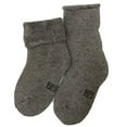 thumbnail image 3 of Lian LifeStyle Children's 1 Pair Wool Socks Plain Color 6M-12M (Grey), 3 of 3