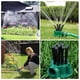 thumbnail image 2 of 2 juegos de aspersores automáticos de riego múltiple de 360 grados para jardín sin marca, 2 of 6