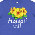 thumbnail image 4 of Inktastic Hawaii Girl Hibiscus Flowers Youth T-Shirt, 4 of 5