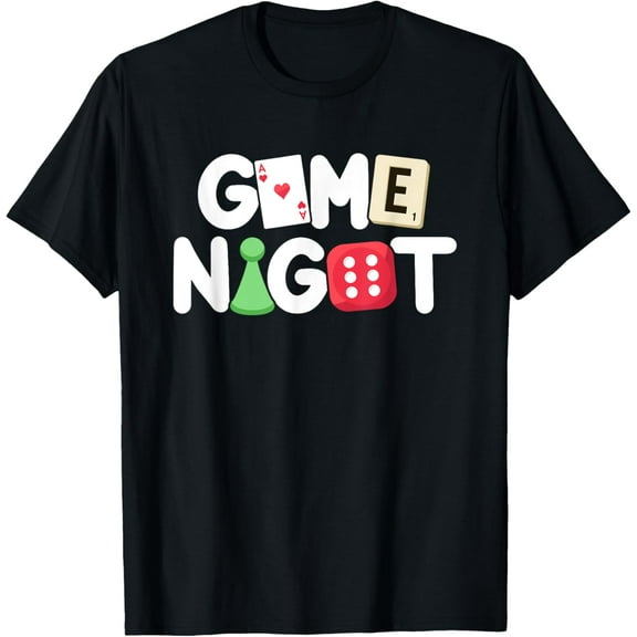 Game Night Host Board Games Trivia Night Team Women Men T-Shirt