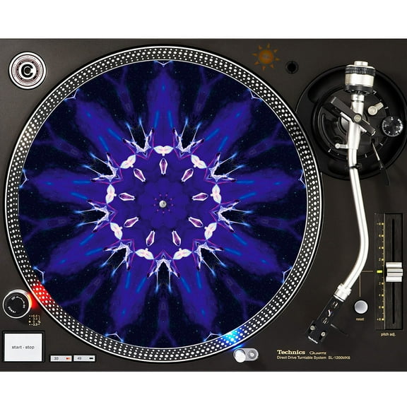 KuzmarK™ 12" DJ Turntable Slipmat - Space Cowboy