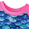 thumbnail image 6 of Esaierr Girl's Pleated Skirt Lace Sleeves Floral Dress Princess Skirt for 4-7Y, 6 of 6