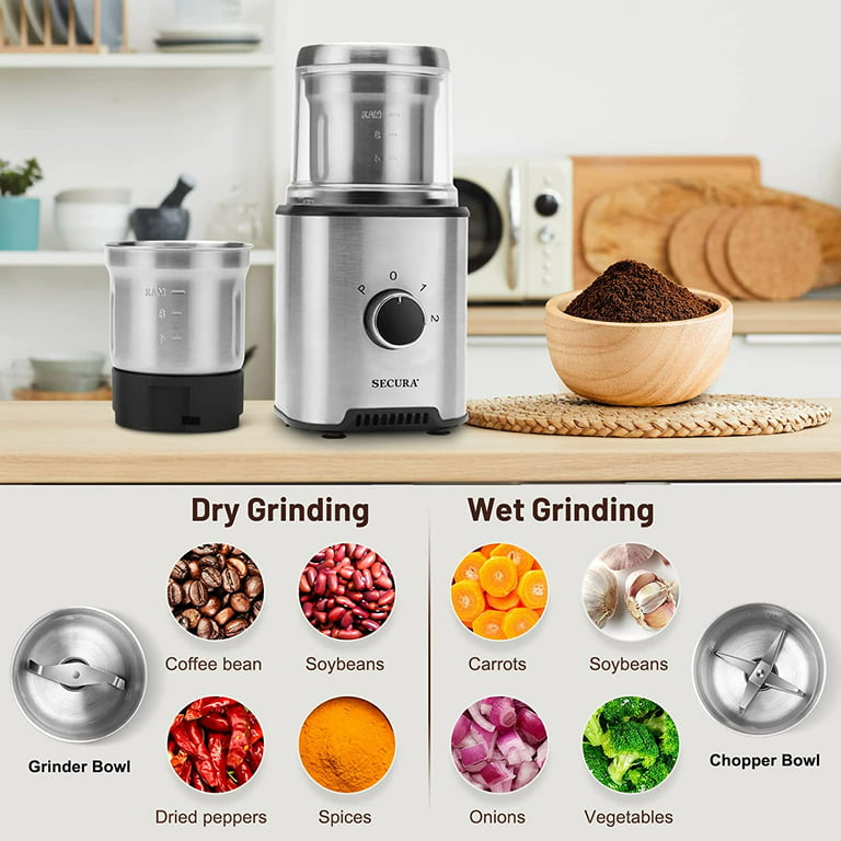 Electric Coffee Grinder Electric Kitchen Cereals Nuts Beans Spices Gra