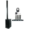 JBL EON ONE MK2 1500w Rechargeable Line Array DJ PA Speaker+(4) Wireless Mics