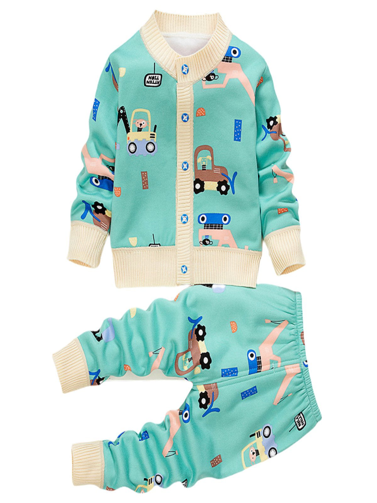 Details about   2PC Toddler Kids Baby Boy Autumn Outfits Clothes Coat Tops+Pants Tracksuits Sets 