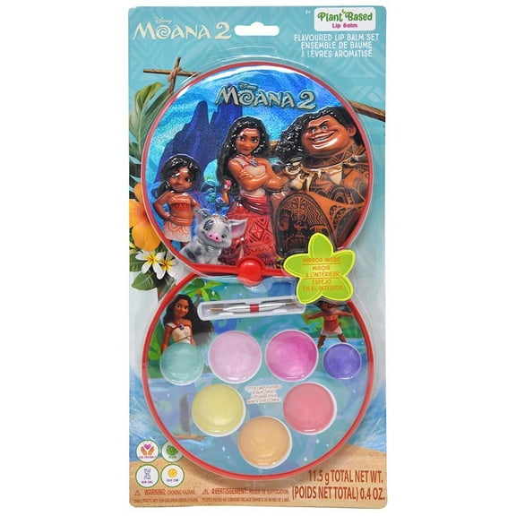 Moana Lip Gloss Compact on Card