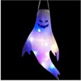 thumbnail image 5 of Halloween Glowing Ghost Windsock Flag With Led Light Party Hanging Decor, 5 of 5