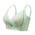 thumbnail image 4 of Sngxgn Bras for Women,Very Push up Bra(Green,XL), 4 of 6