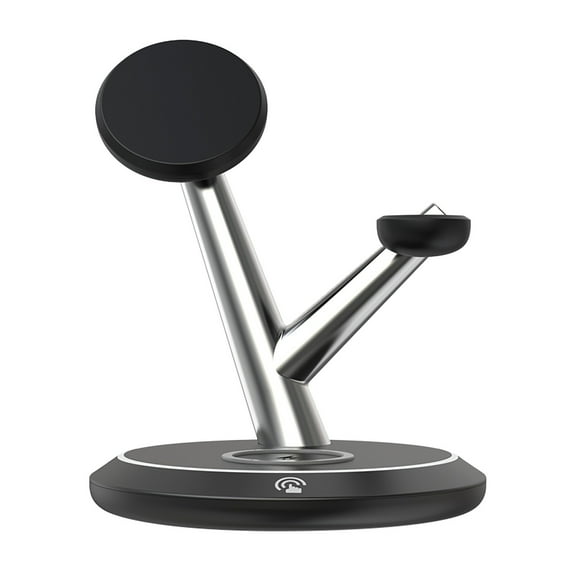Kiplyki 15W Magnetic Three-in-one Tree Wireless Charger Is Suitable For Various Models Of Mobile Phones, Headsets, Smart Watches, Fast Mobile Phone Chargers