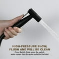 thumbnail image 2 of CoSoTower Handheld Bidet Sprayer for Toilet Matte Black, 2 of 5