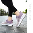 thumbnail image 6 of Womens Walking Shoes Slip on Air Running Shoes Fashion Sneakers Casual Fitness Gym Jogging Workout Ladies Nursing Work Easy Put On Athletic, 6 of 9