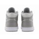 thumbnail image 4 of Ni - ke Ni - ke Air Jordan 1 Mid Linen College Grey Light Bone Shoes 554724-082 Mens 13, 4 of 5