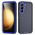 thumbnail image 1 of For Samsung Galaxy S23 FE Case PC+TPU+PC Drop-proof Protective Phone Cover+Sapphire, 1 of 5