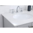 thumbnail image 5 of Elegant Decor Irene 36" Solid Wood and Stone Single Bathroom Vanity in Gray, 5 of 7