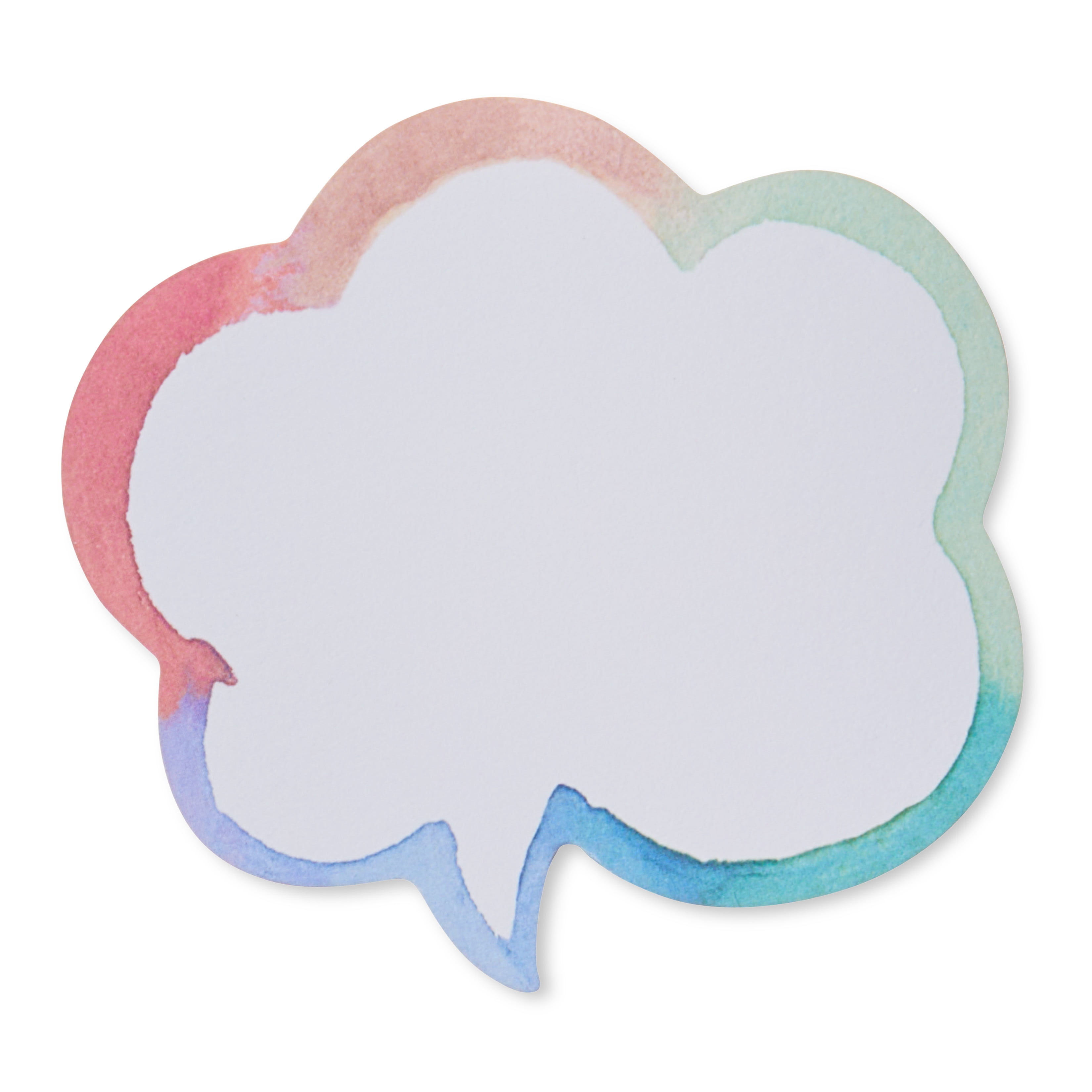 Pen+Gear Cloud Sticky Notes , 2.59" x 2.75", 60 Sheets/Pad, 1 Pad/Pack