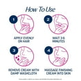 thumbnail image 6 of Veet 3 Minute Facial Hair Removal Cream for Women, Depilatory Cream with Organic Aloe Vera, 2 Piece Women's Facial Hair Remover Kit (Pack of 2), 6 of 9