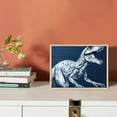 thumbnail image 3 of JRXY Dinosaur Boys Room Decor Navy Blue Dinosaur Poster Dinosaur Wall Art Bedroom Wall Decor Framed Ready to Hang Picture 1, 3 of 4